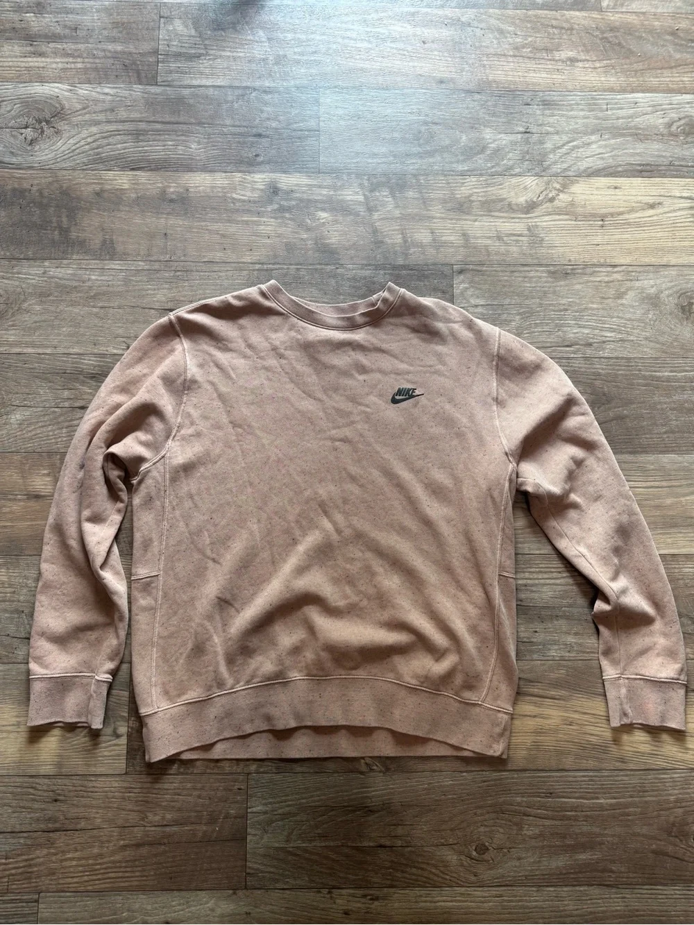 Nike Women’s Dusty Rose Speckled Crewneck Sweatshirt